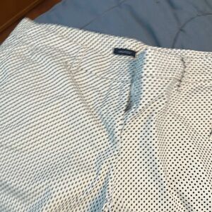 Nautica Black and White Polka Dot ladies shorts